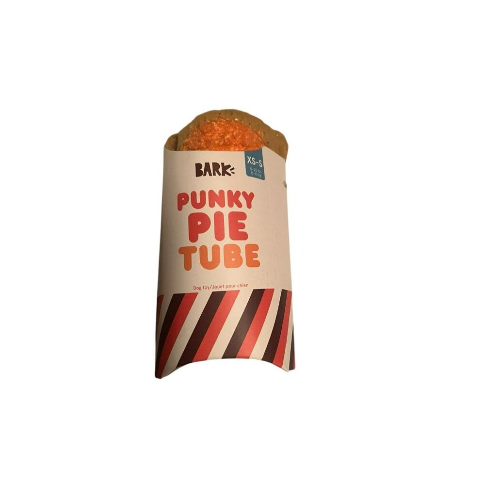 Bark‎ Box Small Dog Toy Punky Pie Tube